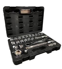 Набір головок низькопрофільних Whirlpower 1/2" (24 шт)