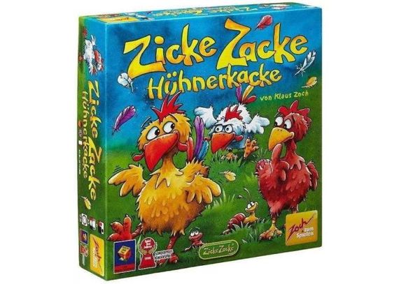 Настольная игра Zicke Zacke Huhnerkacke (Цыплячьи бега)