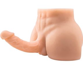 Чоловічий півторс із реалістичним фалоімітатором Ø 4 см.