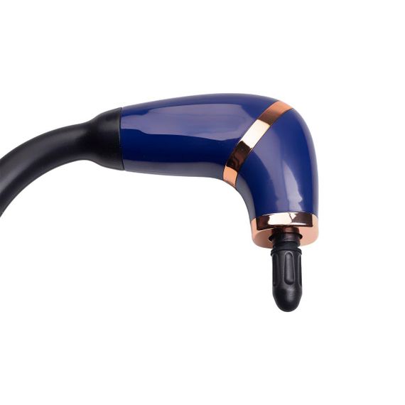 Перкуссионный ручной массажер аккумуляторный 17 Вт зарядка от USB до 3200 об/мин Синий HP-11-11BL | Зображення 4