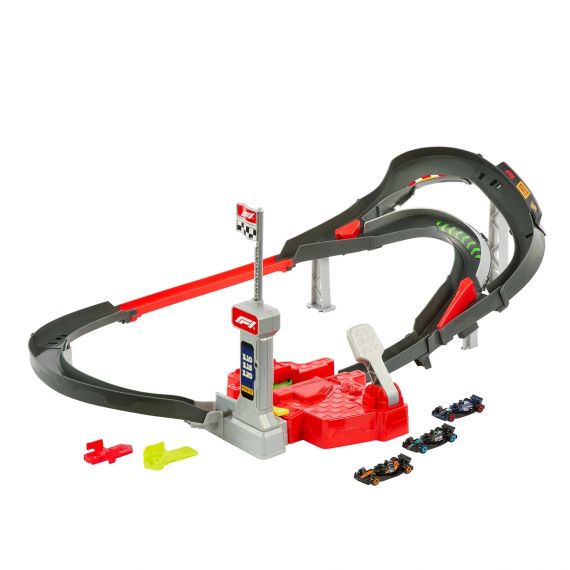 Трек Hot Wheels Траса для перегонів Формули 1 Racing Formula 1 Sprint Race Circuit з 3 машинками | Зображення 1