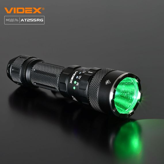 Ліхтарик VIDEX VLF-AT255RG 2000Lm 5000K, до 550 м, підствольний, з білим, червоним і зеленим світлом | Зображення 8