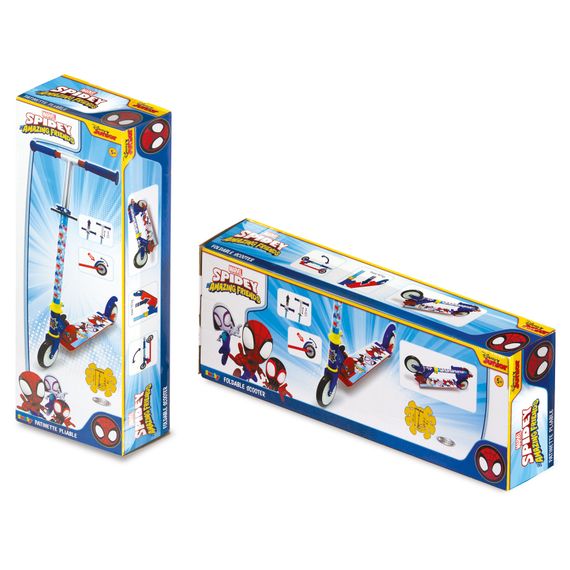 Самокат двоколісний дитячий Marvel Spidey 70х32х83 см | Зображення 1