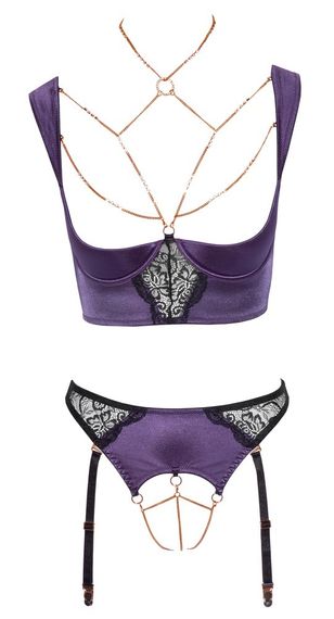 Комплект білизни Shelf Bra purple 85B/L | Зображення 7