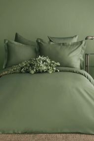 Комплект постільної білизни Issimo Simply Satin 200х220 см Forest Green