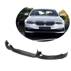 Накладка на передній бампер Карбон (2017-2020 Base) для BMW 5 серія G30/31 рр