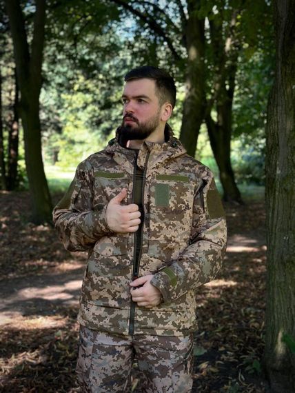 Куртка Softshell піксель Snaiper | Зображення 5
