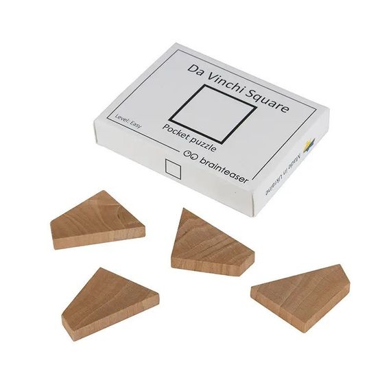 Набір дерев'яних головоломок "Wooden mini puzzle set" Заморочка 12en | Зображення 4