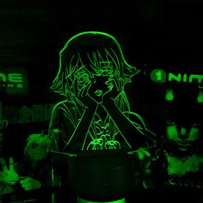 Акриловый светильник-ночник Юно Гасай 2 зеленый tty-n001879