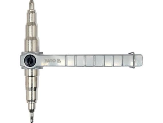 Расширитель трубок развальцовщик 7 положений 1/4-7/8 YATO YT-21805 | Зображення 2