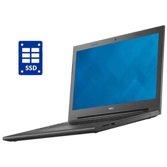 Ноутбук Б-клас Dell Vostro 3546 / 15.6" (1366x768) TN / Intel Core i3-4005U (2 (4) ядра по 1.7 GHz) / 8 GB DDR3 / 128 GB SSD / Intel HD Graphics 4400 / WebCam / Win 10 б/в