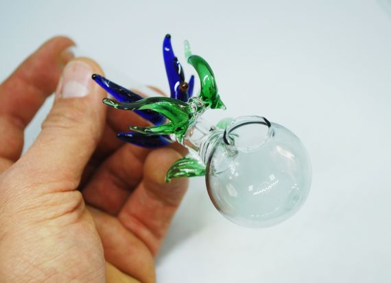 Стеклянная трубка Dragon Gray Oil | Зображення 2