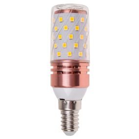 Лампа светодиодная LED 12W E14 WW T30