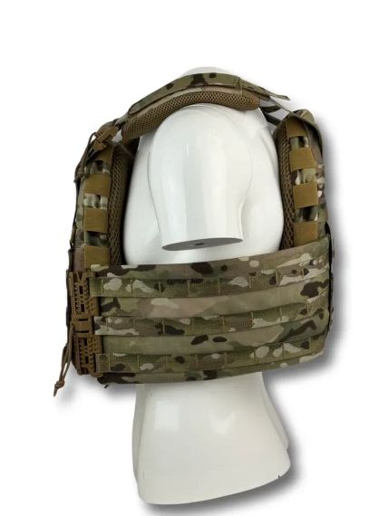 Плитоноска для плит 25*30 см Cordura Crye Precision Multicam USA + 4 підсумків | Зображення 8