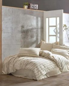 Постільна білизна Saheser Naturel 200 х 220 см Solaris Gri
