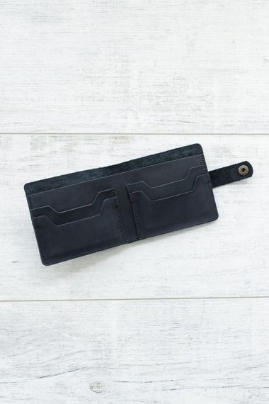 Шкіряний гаманець without wallet black | Зображення 2