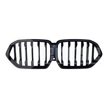 Решетка радиатора BMW X6 G06 19- (мат. чёрн. с отв. камеры), AutoTechteile, 708 5191, 708 5192