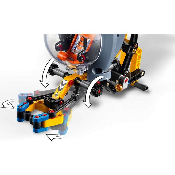 Конструктор LEGO Technic Глибоководний дослідницький підводний човен (42201) | Зображення 9