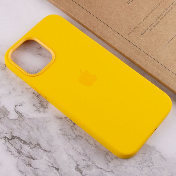 Чехол Silicone case (AAA) full with Magsafe and Animation для Apple iPhone 12 Pro / 12 (6.1") | Зображення 6
