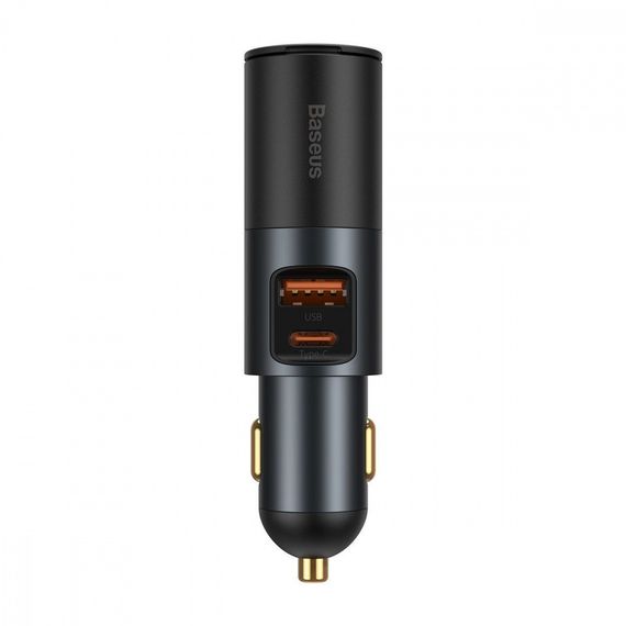 АЗП Baseus Share Together with Cigarette Port USB + Type-C 120W