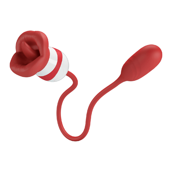 Вибростимулятор PRETTY LOVE - Aliyah, 5 licking settings 5 thumping functions sexstyle | Зображення 14