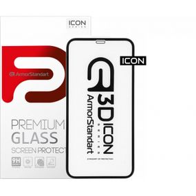 Стекло защитное Armorstandart Icon 3D Apple iPhone 12 Mini Black (ARM57193)