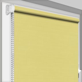 Рулонная штора Rolets Лён 1-602-1400 140x170 см открытого типа Золотистая