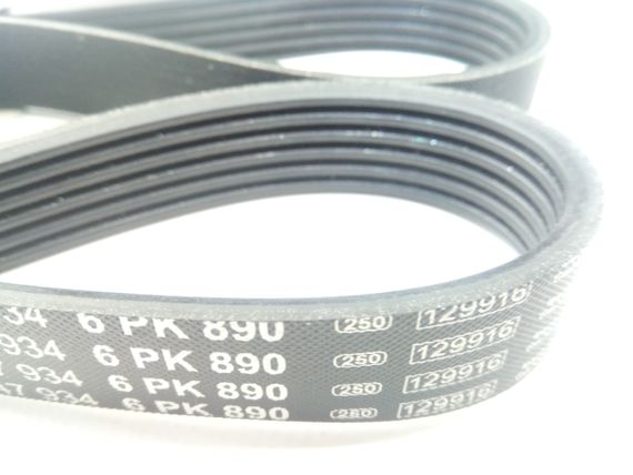 Ремінь генератора струмковий ВАЗ 1118 (з ГУР), BOSCH (6PK890) 1987947934 (1118-1041020) | Зображення 2