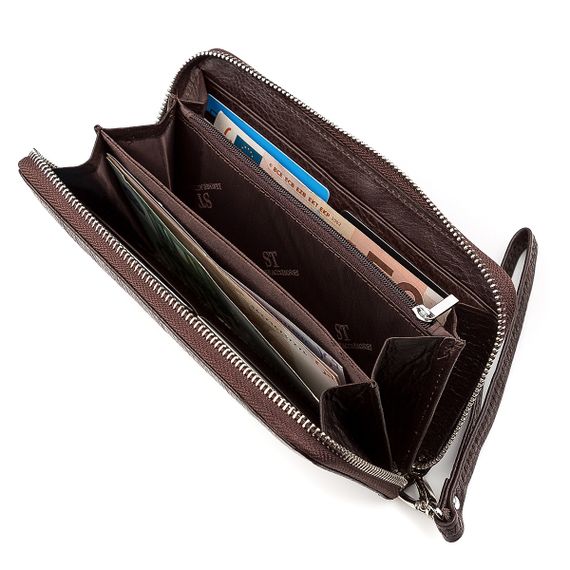 Кошелек женский ST Leather 18418 (ST45-2) кожа Коричневый | Зображення 2