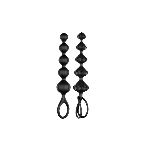 Анальный стимулятор – Satisfyer Beads Black Sex Aura | Зображення 1