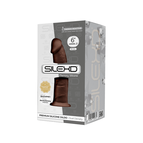 Фаллоимитатор SilexD Robby Brown (MODEL 2 size 6in), двухслойный, силикон+Silexpan, диаметр 3,5 см sexstyle | Зображення 2