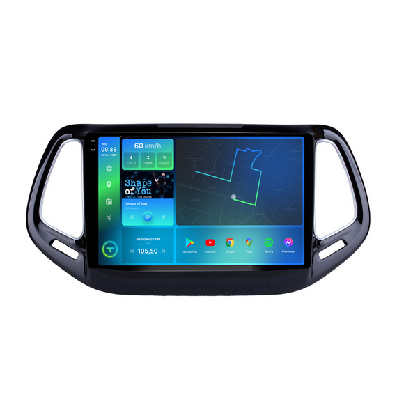 Штатна магнітола Torssen 2K Jeep Compas 17- F106128 4G Carplay DSP | Зображення 1