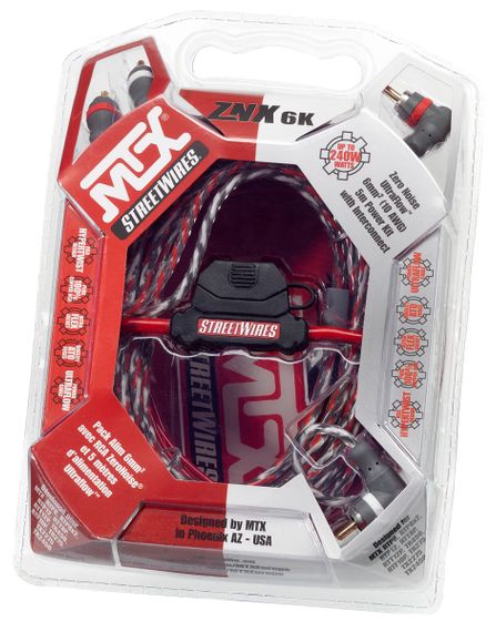 Комплект для 2-го підсилювача MTX StreetWires ZNX6K | Зображення 1