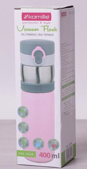 Термос Kamille Perfection&Style 400мл сталь нержавіюча | Зображення 7