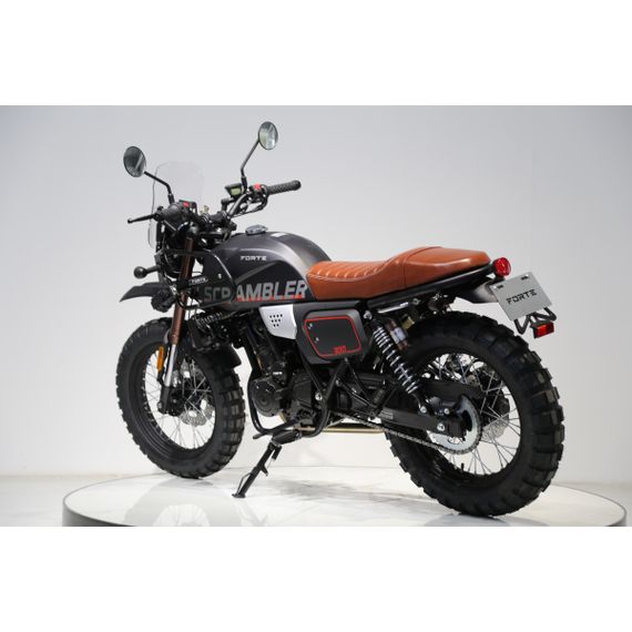 Мотоцикл Scrambler FT300-F6P Forte Черный | Зображення 8