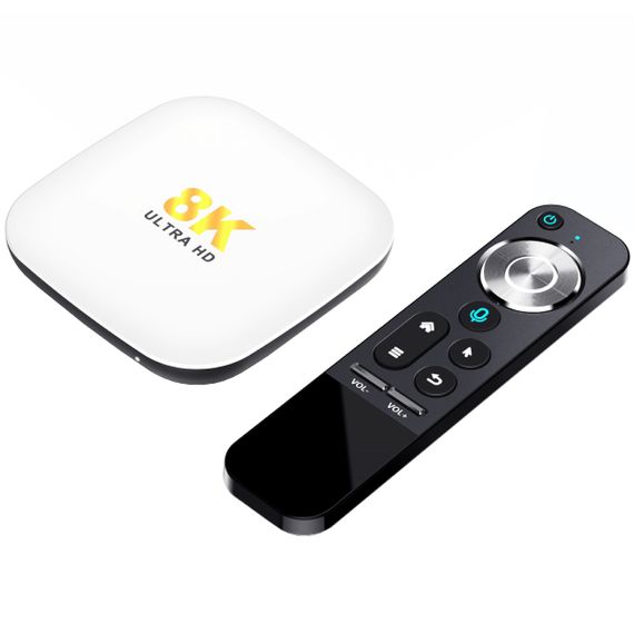 TV Медіаплеєр H96 MAX M2 4/64Gb/ Rockchip RK3528/ Android 13/ WiFi 2.4G+5G/BT 5.1/ білий | Зображення 3