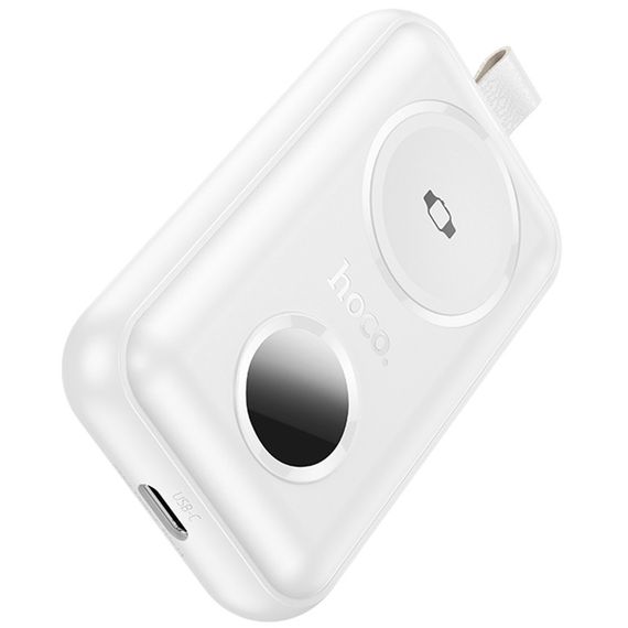 Портативний ЗП Power Bank Hoco J137 for Apple Watch 2.5W 2500 mAh White | Зображення 3