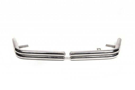 Задні куточки AK003-double (2 шт., нерж) для Volkswagen T5 2010-2015 рр