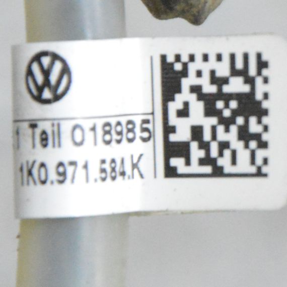 Проводка подушки безпеки Volkswagen Passat B6 2005-2010 Джгут подушки керма водія Фольксваген 1K0971584K | Зображення 1