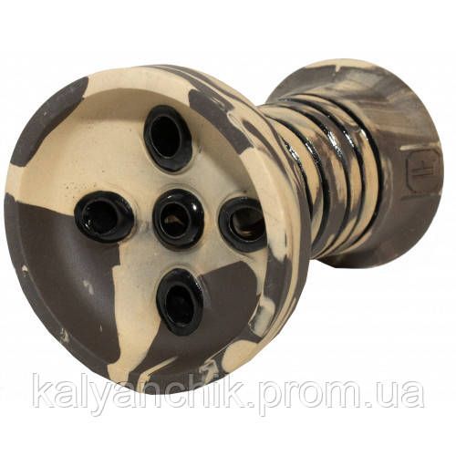 Чаша для кальяну Lavart Spectra Glaze Graphite | Зображення 1