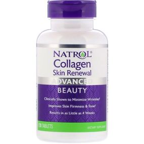 Комплекс для кожи, волос, ногтей Natrol Collagen Skin Renewal 120 Tabs NTL-07372
