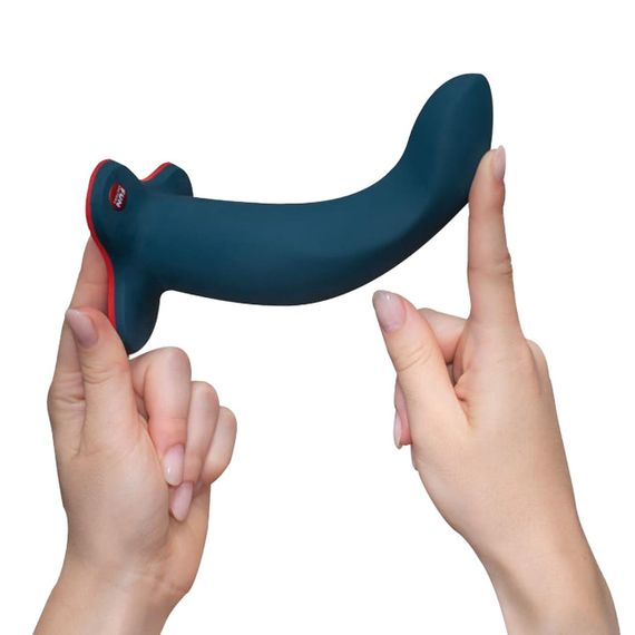Фалоімітатор Fun Factory LIMBA FLEX L, колір морської хвилі, гнучкий, з ефектом пам’яті, підходить для точки G sexstyle | Зображення 5