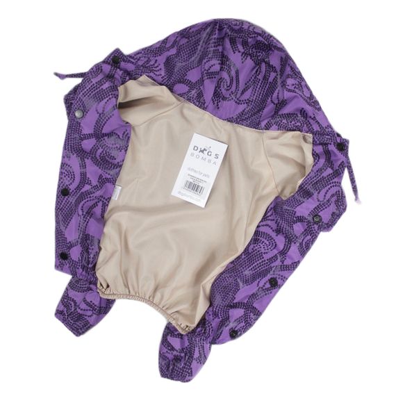 Дощовик ДЛЯ ДIВЧАТ візерунки фіолет MD-17 | Зображення 4