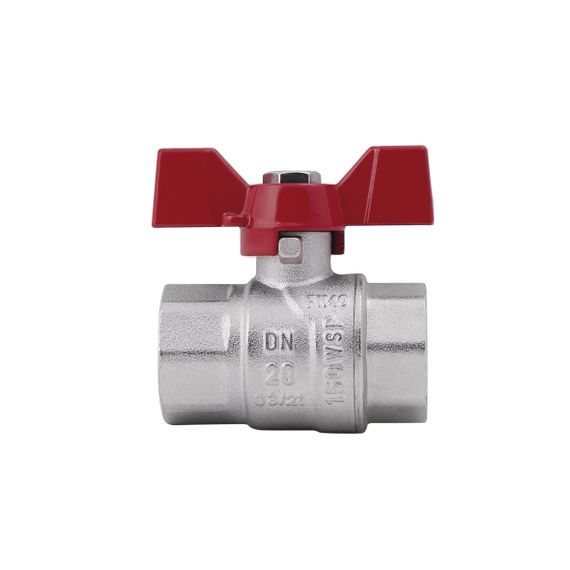 Кран кульовий SD Forte 3/4" ВР для води (метелик) SF602W20 | Зображення 1