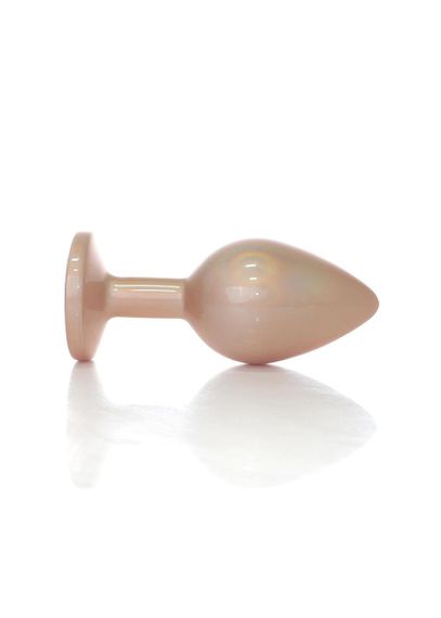Анальна пробка - Jewellery Pearl Gold Plug Clear M Sex Aura | Зображення 1