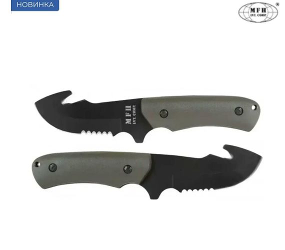 Туристичний набір ножів MFH Knife Set with LED , Olive | Зображення 5