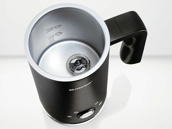 Вспениватель молока Silver Crest SMAS 500 D4 черный электрический капучинатор с подогревом для кофе латте капучино какао | Зображення 3