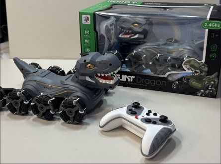 Динозавр-робот RC трюковий автомобіль 8-колісний - управління жестами XPRO (47758-9059_753) | Зображення 2