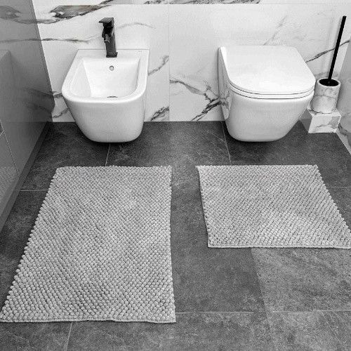 Набір килимків для ванної кімнати 2шт 50*80см+50*50см Ананас Дариана | Зображення 4