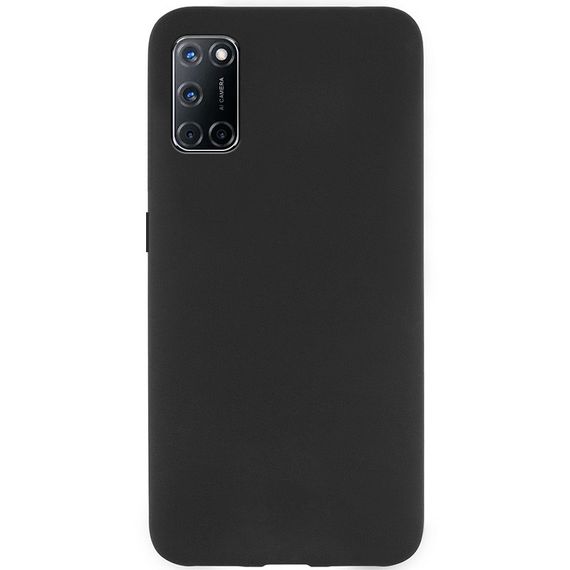 Чохол Candy Silicone для Oppo A52 колір Чорний